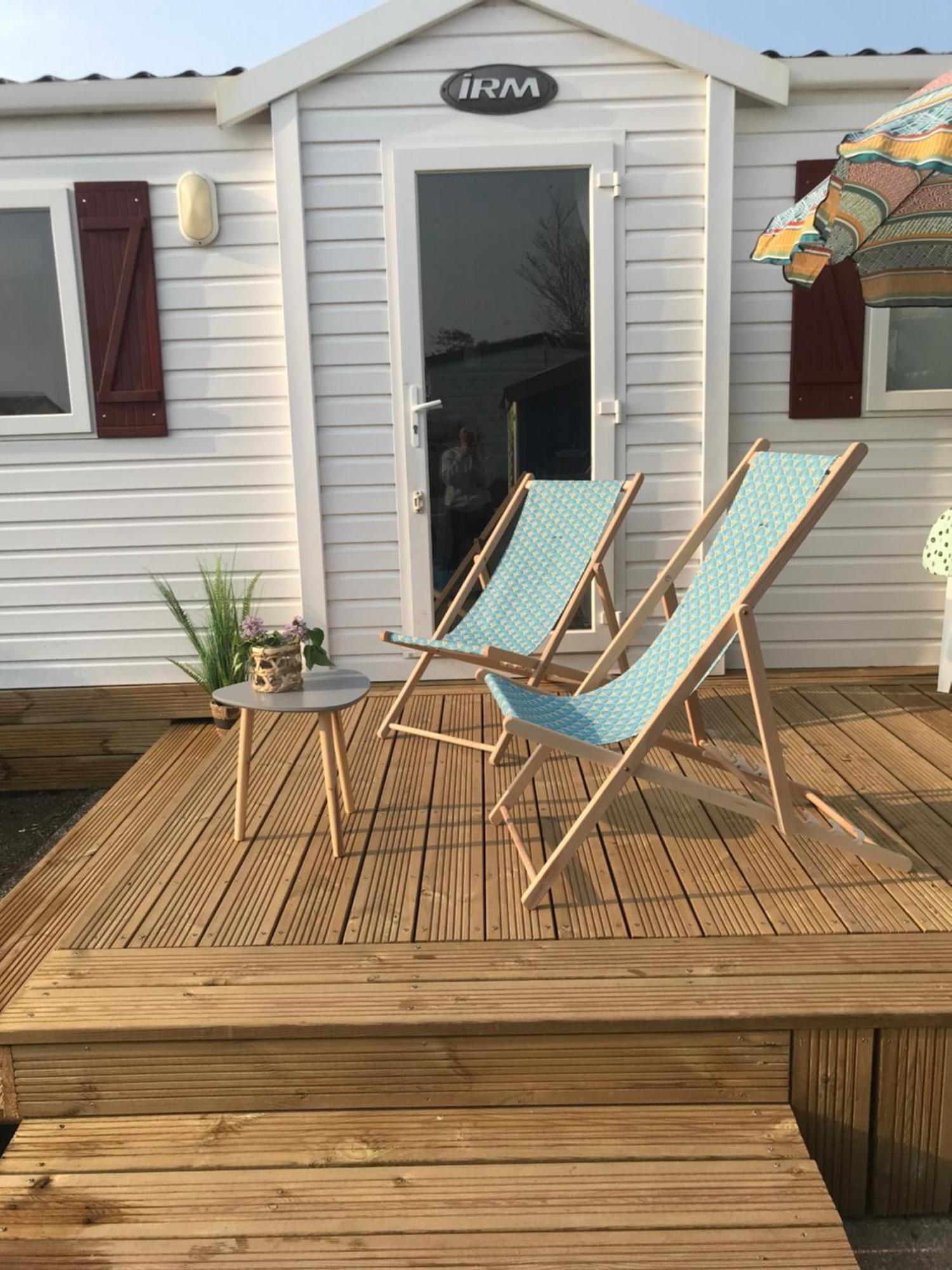 Mobil Home Montmartin-sur-Mer Exteriér fotografie