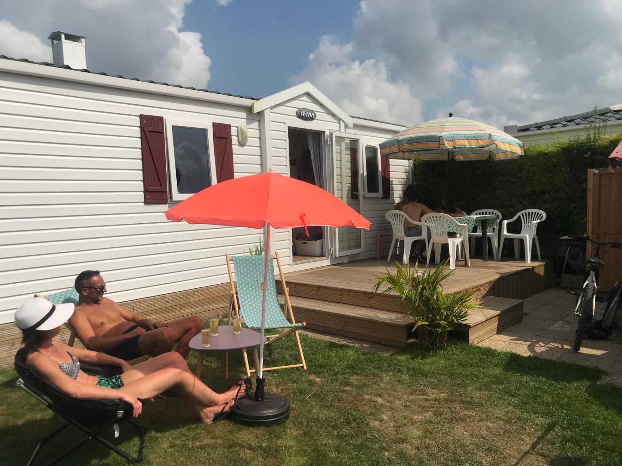 Mobil Home Montmartin-sur-Mer Exteriér fotografie