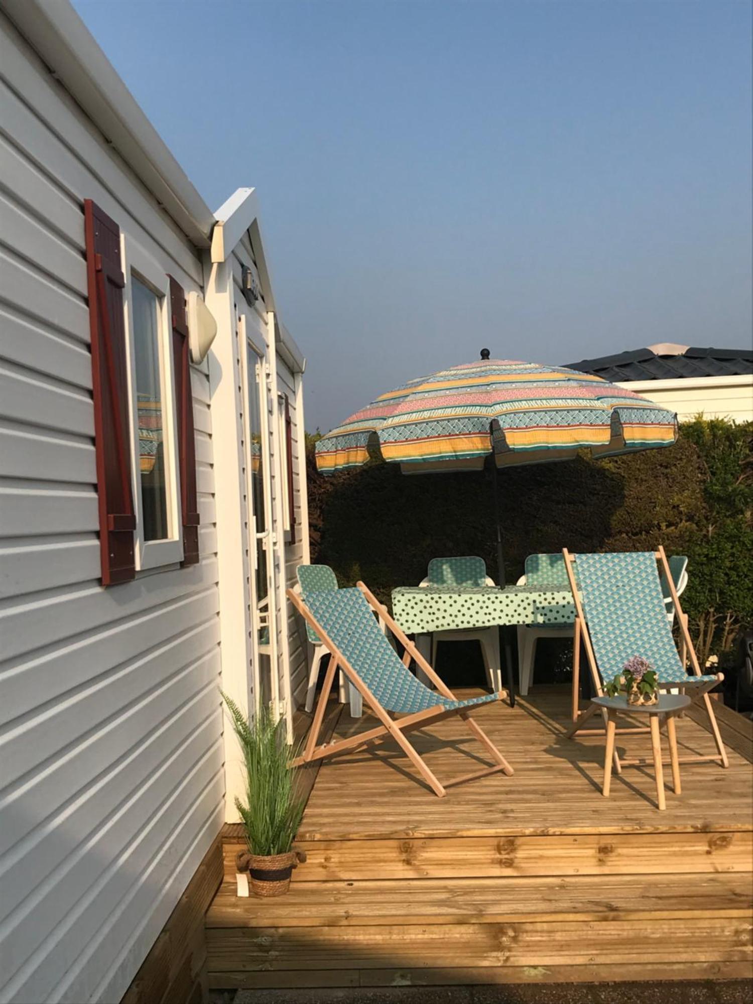Mobil Home Montmartin-sur-Mer Exteriér fotografie