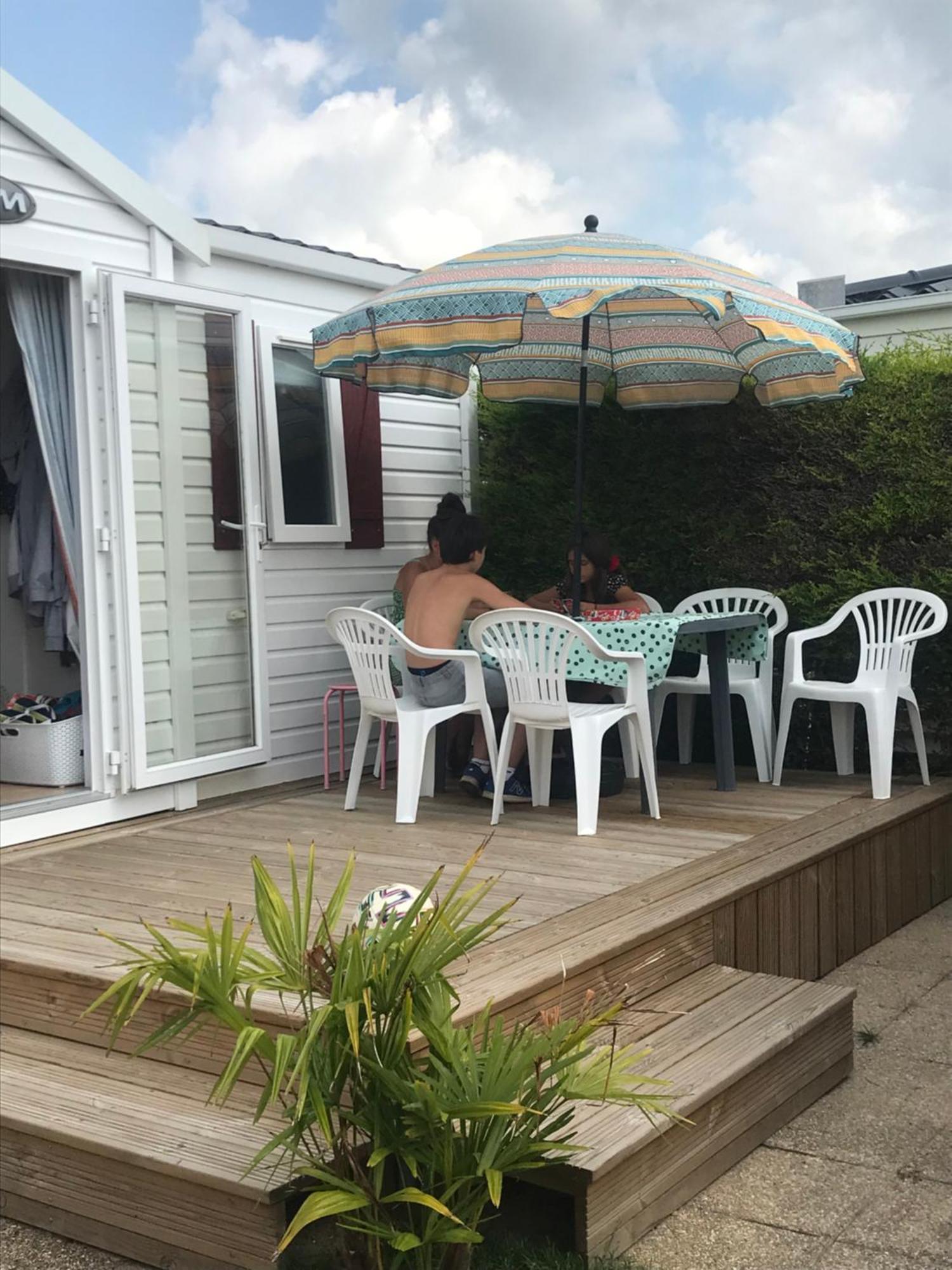 Mobil Home Montmartin-sur-Mer Exteriér fotografie