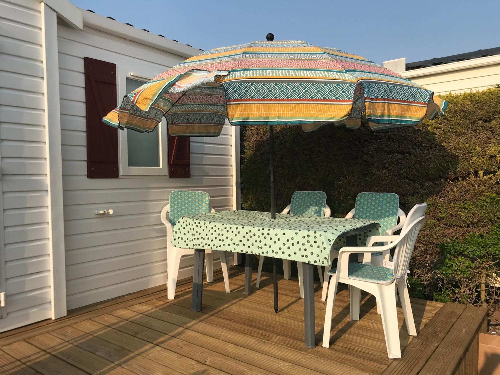 Mobil Home Montmartin-sur-Mer Exteriér fotografie